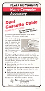 1979 Dual Cassette Cable Manual